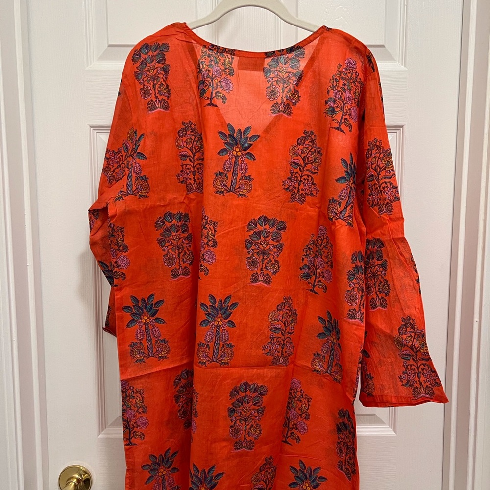 Authentic Fragonard Beach Wear Cover Summer Tunic - New! - Picture 7 of 13